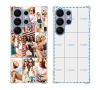 YahCase Custom Case for Samsung Galaxy S26 Ultra with Multi Photos,Customized Personalized Collage Picture Text Name Anti-Scratch Soft Protective TPU Phone Cover for S26 Ultra 6.9"-Clear