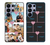 YahCase Custom Case for Samsung Galaxy S26 Ultra with Multi Photos,Customized Personalized Collage Picture Text Name Anti-Scratch Soft Protective TPU Phone Cover for S26 Ultra 6.9"-Black