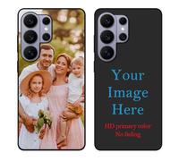 YahCase Custom Case for Samsung Galaxy S26 Ultra with Photo,Customized Personalized Picture Text Name Anti-Scratch Soft Protective TPU Phone Cover for S26 Ultra 6.9"-Black
