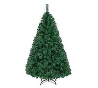 Yaheetech 5FT Christmas Tree 718 Tips Artificial Hinged Spruce Christmas Tree Lifelike Xmas Tree with Foldable Stand