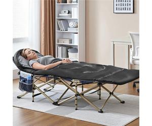 Yaheetech Black Adult Envelope Sleeping Bag Single Person For 3 Seasons