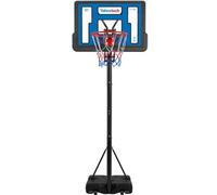 Yaheetech Blue Portable Basketball Hoop On Wheel 99.5Cml X 66Cmw