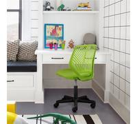 Yaheetech Ergonomic Armless Mesh Office Chair - Green