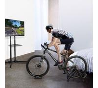 Yaheetech Foldable Indoor Bike Trainer With Front Wheel Support