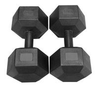 Yaheetech Hexagon Dumbell Set For Strength Workouts - 2X10Kg