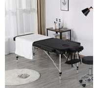 Yaheetech Professional Massage Bed Adjustable Spa Table Black