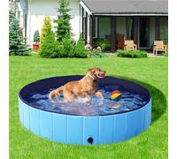 Yaheetech Xl Blue Foldable Pet Pool For Indoor And Outdoor