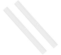 YAHENLI 2PCS Replacement Silicon Rubber Squeegee Blade, 10 Inch