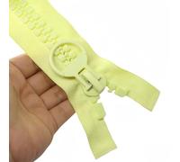 YaHoGa 48" #20 Super Large Plastic Separator Zippers for Sewing Tents, Coats, Overcoats, Boat Covers, Canvas Heavy Duty Huge Vislon Zippers