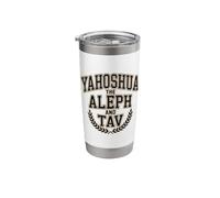 Yahoshua The Aleph and TAV Stainless Steel Insulated Tumbler