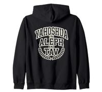 Yahoshua the Aleph and Tav Zip Hoodie