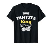 Yahtzee King Game Night Dice Game T-Shirt