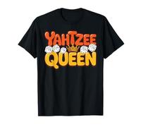 Yahtzee Queen Yahtzee Game Dice Game Yahtzee T-Shirt