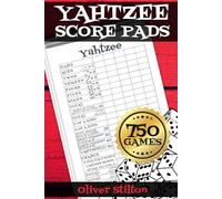 Yahtzee Score Pads: Classic Score Sheet for Yahtzee Scorekeeping, Original Pads Large Print, Yahtzee Score book