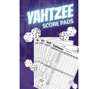 Yahtzee Score Sheets Book: Dice Game Score Pad with 100 Pages