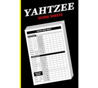 Yahtzee Score Sheets: Large print scorekepping books for yahtzee, yahtzee score pads (100+ Pages, 6x9 Inches)