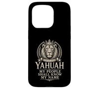 Yahuah My People Shall Know My Name Lion Of Judah Case for iPhone 15 Pro
