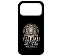 Yahuah My People Shall Know My Name Lion Of Judah Case for iPhone 17 Pro Max