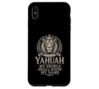 Yahuah My People Shall Know My Name Lion Of Judah Case for iPhone XS Max