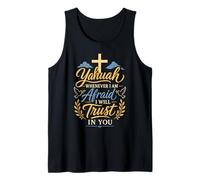 Yahuah Whenever I Am Afraid I Will Trust in You Jew Jahweh Tank Top