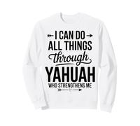 Yahuah Yahusha Lion of Judah Hebrew Roots Faith Apparel Sweatshirt