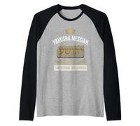 Yahuah Yahusha Messiah Hebrew Raglan Baseball Tee