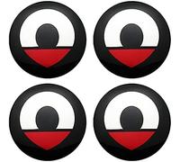 YAHUI 4 Pcs Car Center Hub Caps Sticker for Smart #1 Smart 1 SUV 2023 2024+, Wheel Cap Sticker Wheel Hub Caps Sticker Waterproof Dustproof Tyres Rims Accessories,50MM