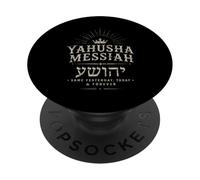 Yahusha Messiah Same Yesterday Today Forever Hebrew PopSockets Adhesive PopGrip