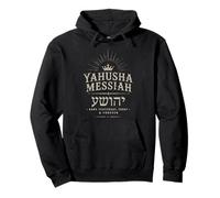 Yahusha Messiah Same Yesterday Today Forever Hebrew Pullover Hoodie