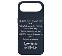 Yahweh Bless You and Keep You Aaronic Blessing Numbers 6 Case for iPhone Air