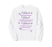 Yahweh Bless You and Keep You Numbers 6:24-26 (Aaronic) Sweatshirt