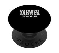 Yahweh Christian Jesus Faith Hebrew God PopSockets Adhesive PopGrip