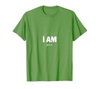Yahweh I AM - Inspirational Faith Statement T-Shirt, Men, Grass Green, Large