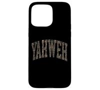 Yahweh Jesus Camo Christian King God Praise Aesthetic Case for iPhone 15 Pro Max