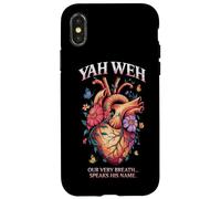 Yahweh Our Very Breath Speaks His Name Bible Lung Flowers Case for iPhone X/XS