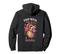 Yahweh Our Very Breath Speaks His Name Bible Lung Flowers Pullover Hoodie