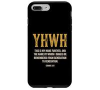 Yahweh YHWH This is My Name Forever Hebrew Jewish Case for iPhone 7 Plus/8 Plus