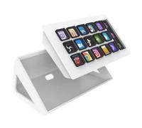 YAJBHnzpt 15-Key StreamDeck Visual Keyboard LCD Button Customizable Live Content Creation Controller Compatible With Kryboard Gift (White)
