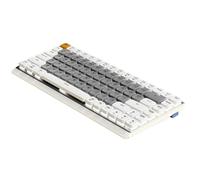 YAJBHnzpt MK84 Low Profile Mechanical Gaming Keyboard Wireless Tri Mode Portable Stylish Design Compatible With 5420 (Gray Wired)