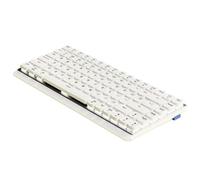 YAJBHnzpt MK84 Low Profile Mechanical Gaming Keyboard Wireless Tri Mode Portable Stylish Design Compatible With Model 5420 (White Wireless)