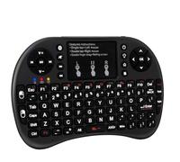 YAJBHnzpt Wireless Keyboard With Touchpad Backlit 2.4GHz Compatible With Smartphones Laptop PC TV Box (i8 Plus BT)