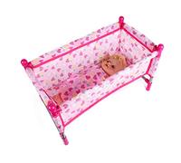 Yajexun Baby Doll Stroller Set - Stroller Toy Playset For Girls, Baby Doll Nursery Role Set, Doll Bug-gy Pushchair For Kids - Stroller, Swing, Rocking Chair, High Chair, Bed, Role Toys