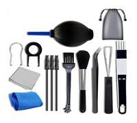 Yajimsa 5 Pieces Computer Cleaning Tool Kit, Mobile Phone Cleaning Set, Laptop Cleaning Kit, Keyboard Cleaning with Screen Cleaning Cloths for Camera, Mobile Phone, PC, Laptop