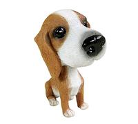 Yajimsa Bobble Head Dog - Wobble Figures Swing Toy, Resin Nodding Dog Nodding Dachshund Ornaments, Bobble Head Decorative Figure Car Interior Decoration, Bobble Head Toy for Car Decoration
