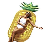 Yajimsa Giant Pineapple Pool Float | Giant Pineapple Mattress Inflatable Rafts for Pool - Beach Pool Floatie Lounge for Adults Kids