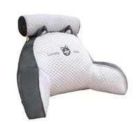 Yajimsa Reading Pillow For Bed, Lovely 2 In 1 Backrest Pillows Multifunctional Sofa And Bedside Cushion Sofa Cushion, Adult Backrest Lounge Cushion For Playing Games Relaxing Reading, 40x60cm, Husky