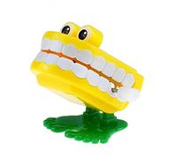 Yajimsa Wind Up Teeth Bucket Toys - Babbling, Chattering, Lovely Children's Attention Auti-sm Wind Up Teeth Toy for Early Education