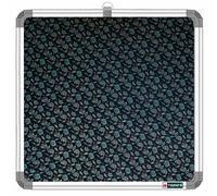 YAJNAS® 28x28 CM Premium Material Blossom Blue Designed Notice Board/Pin-up Board/Soft Board/Bulletin Board/Pin-up Display Board for Study Room, Home, Office & School Use