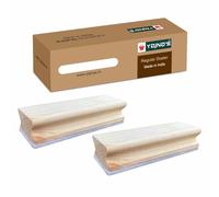 YAJNAS Wooden Duster For Whiteboard & Chalkboard Use - Combo Of 2 Dusters, Premium Non Magnetic Wooden Duster
