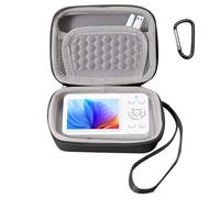 YAJOJO Carrying Case for WABL CS02 Digital Camera- Hard Shell Protective Carrying Case, Portable Travel Storage Bag with Wrist Strap & Carabiner | Anti-scrathes&Shockproof,Black